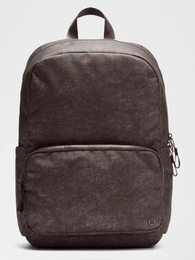 Lululemon NWT Everywhere Backpack 22L Stone Twill Graphite Grey Water Repellent